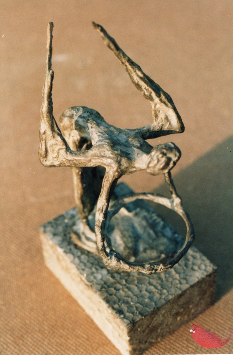 Kranzdarbietender Engel, klein