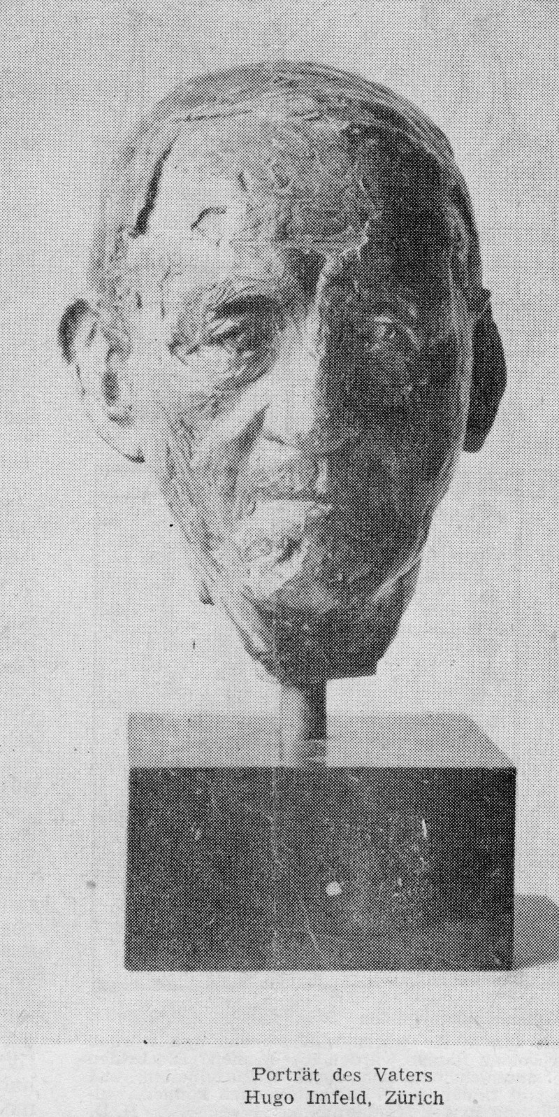 Porträt Vater Eduard Imfeld
