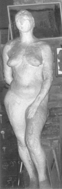 Stehender Akt